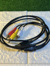Cable USB macho a 3 RCA macho