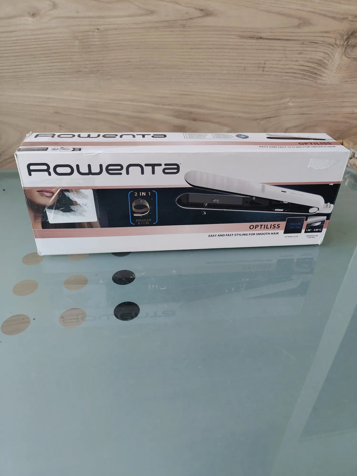 Plancha de pelo con revestimiento - Rowenta