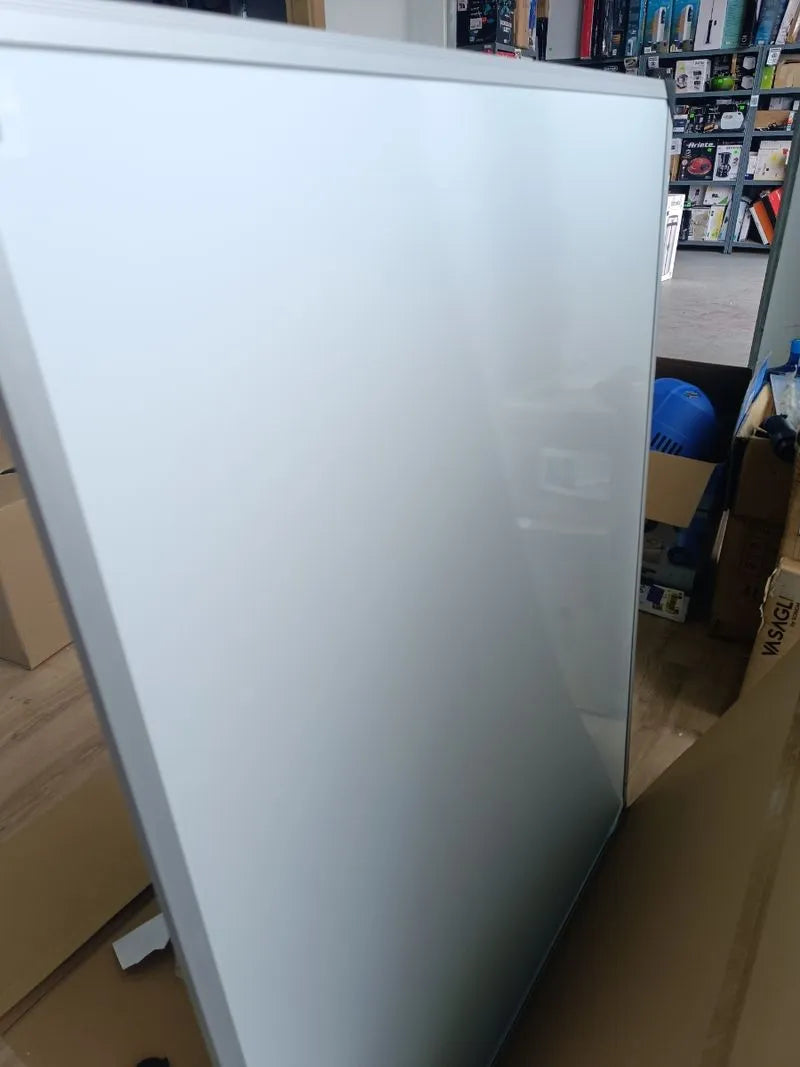 Pizarra blanca móvil de doble cara, 1200x900mm