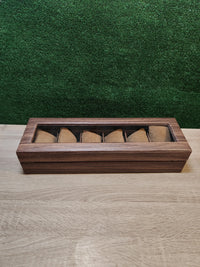 Caja de Relojes con 6 Compartimentos