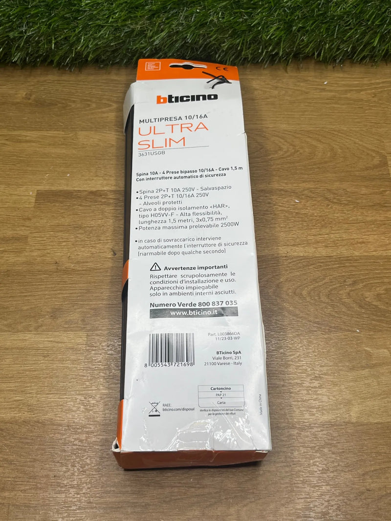 Regleta Multienchufe Ultraslim Bticino