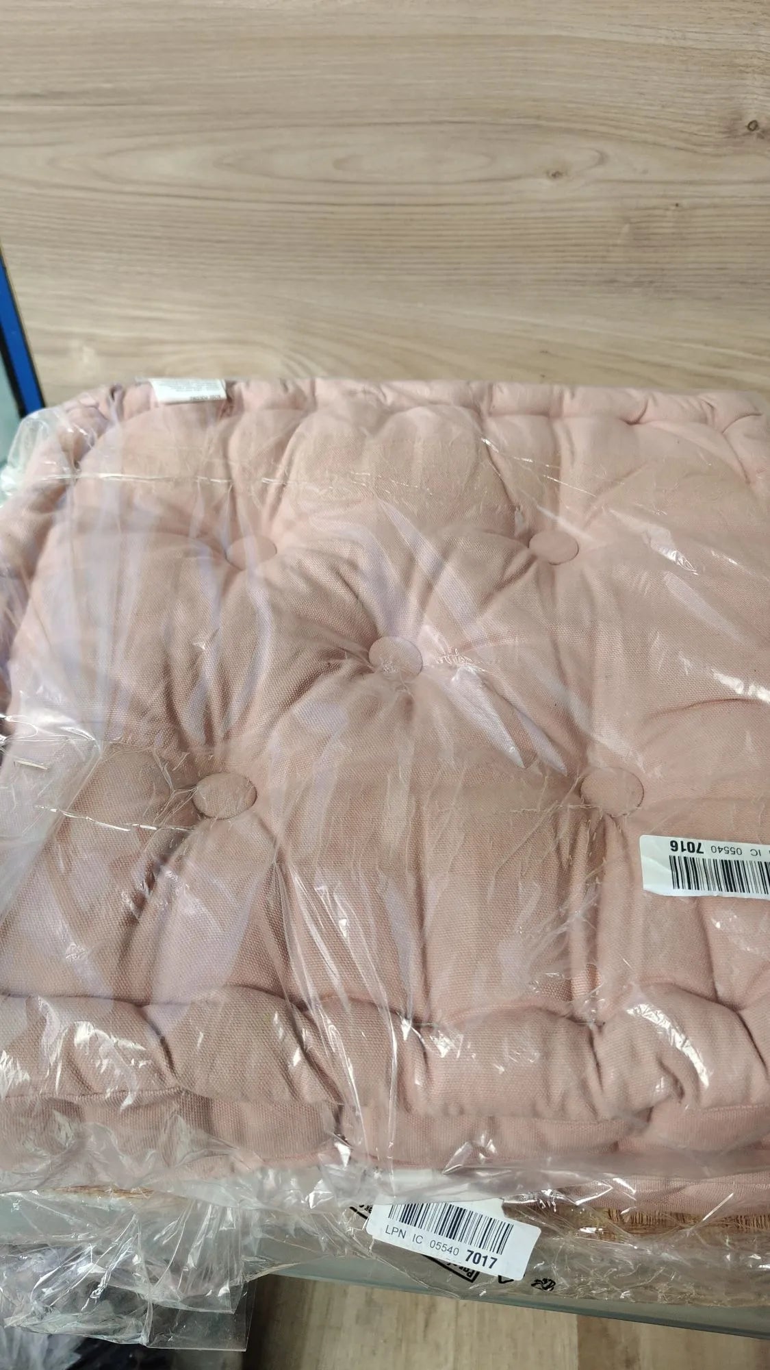 Cojín de Asiento Cuadrado, Cojines para Silla de Jardin, Juego de 2 Cojines