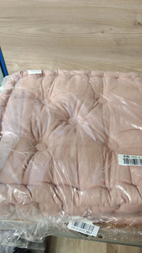Cojín de Asiento Cuadrado, Cojines para Silla de Jardin, Juego de 2 Cojines