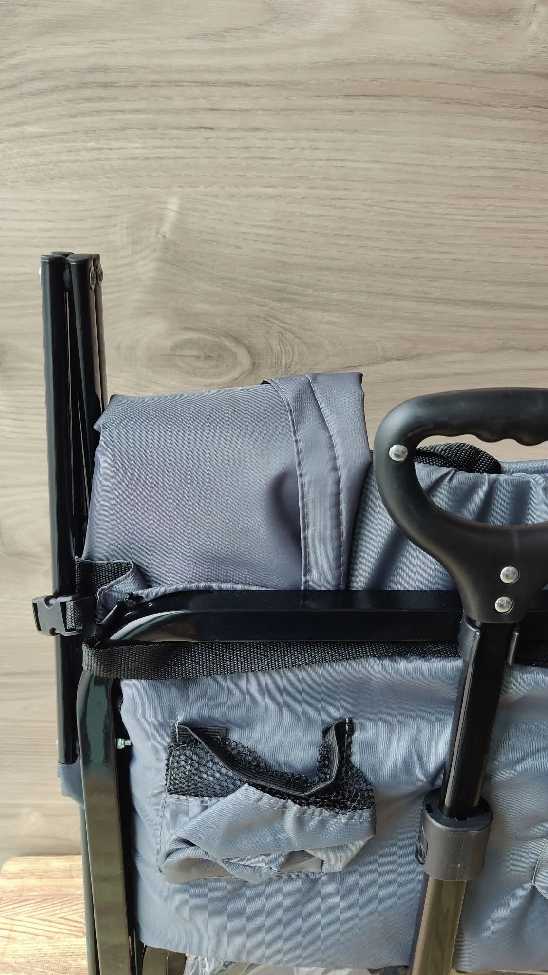Carreta plegable para jardín y aire libre con bolsa de cubierta
