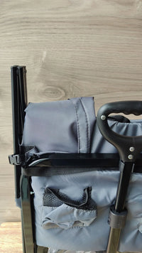 Carreta plegable para jardín y aire libre con bolsa de cubierta