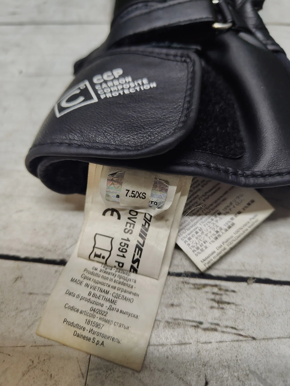 Guantes de moto largos talla XS - Dainese