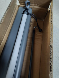 Estor vertical gris claro 140x250cm