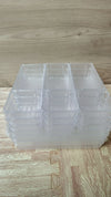 24 Cajas Organizador de Cajón Plástico