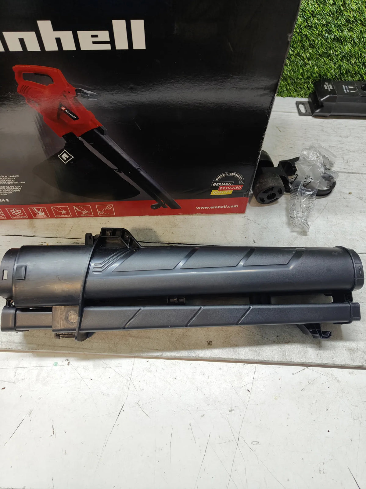 Aspirador de hojas con bolsa recolectora - Einhell