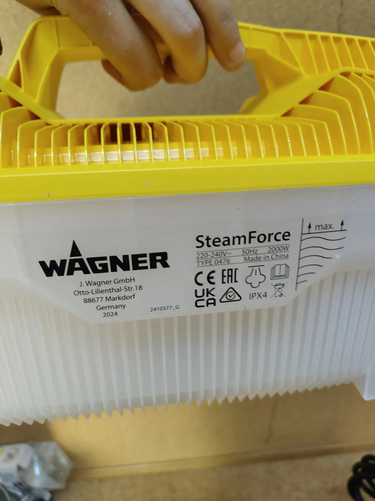 desprendedor de papel con vapor WAGNER