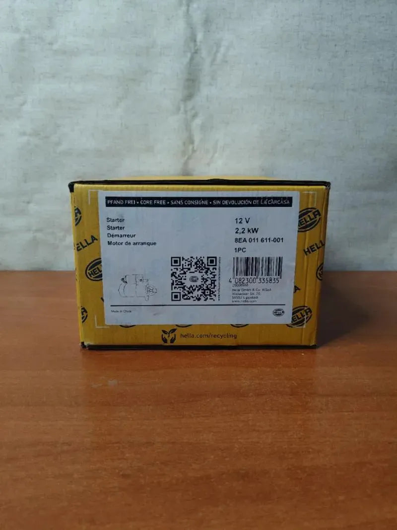 Motor de arranque HELLA 12V 2,2kV