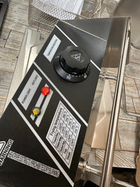 Freidora eléctrica comercial de acero