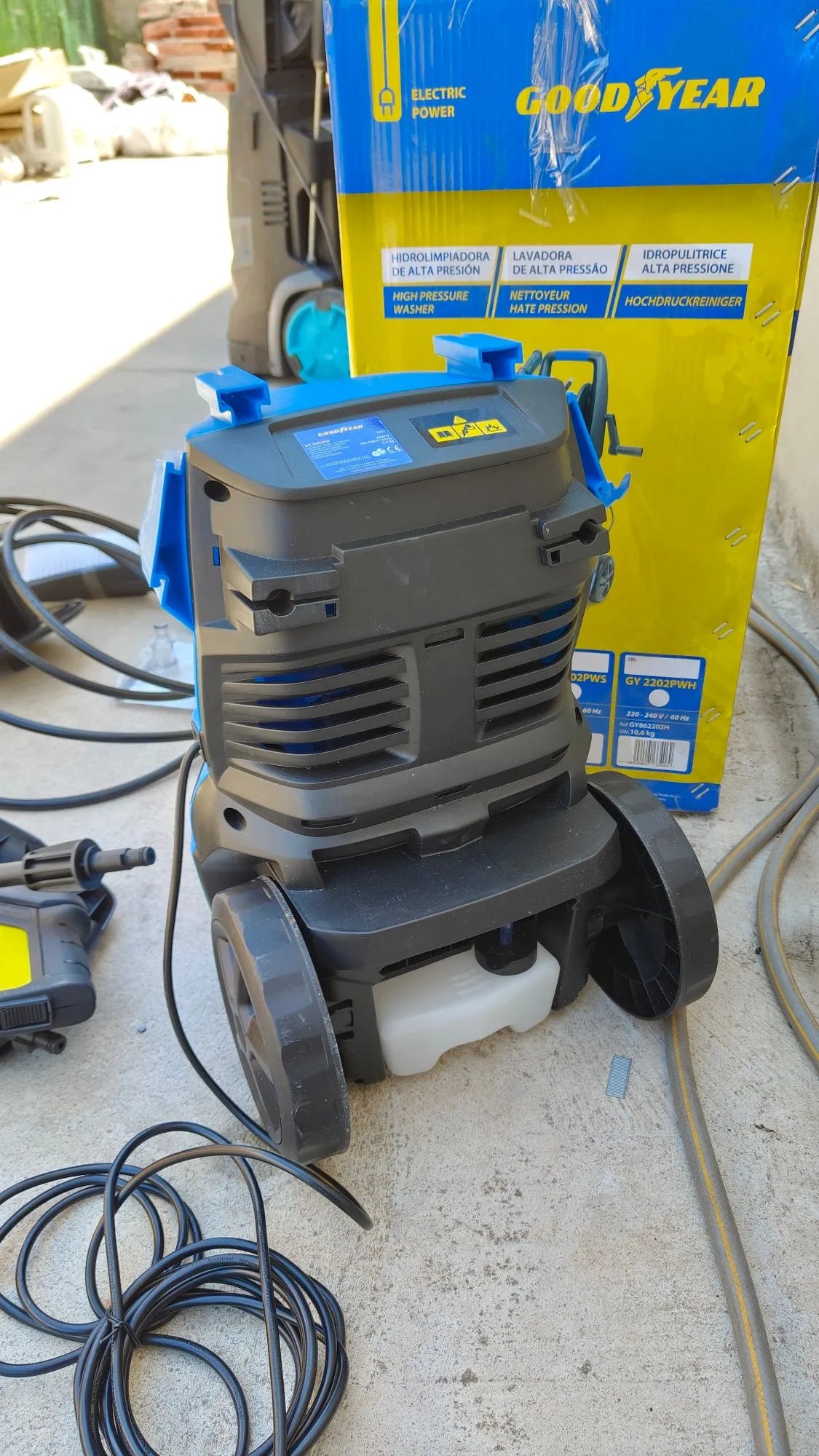 Hidrolimpiadora 170 Bares 450 l/h 2.200W