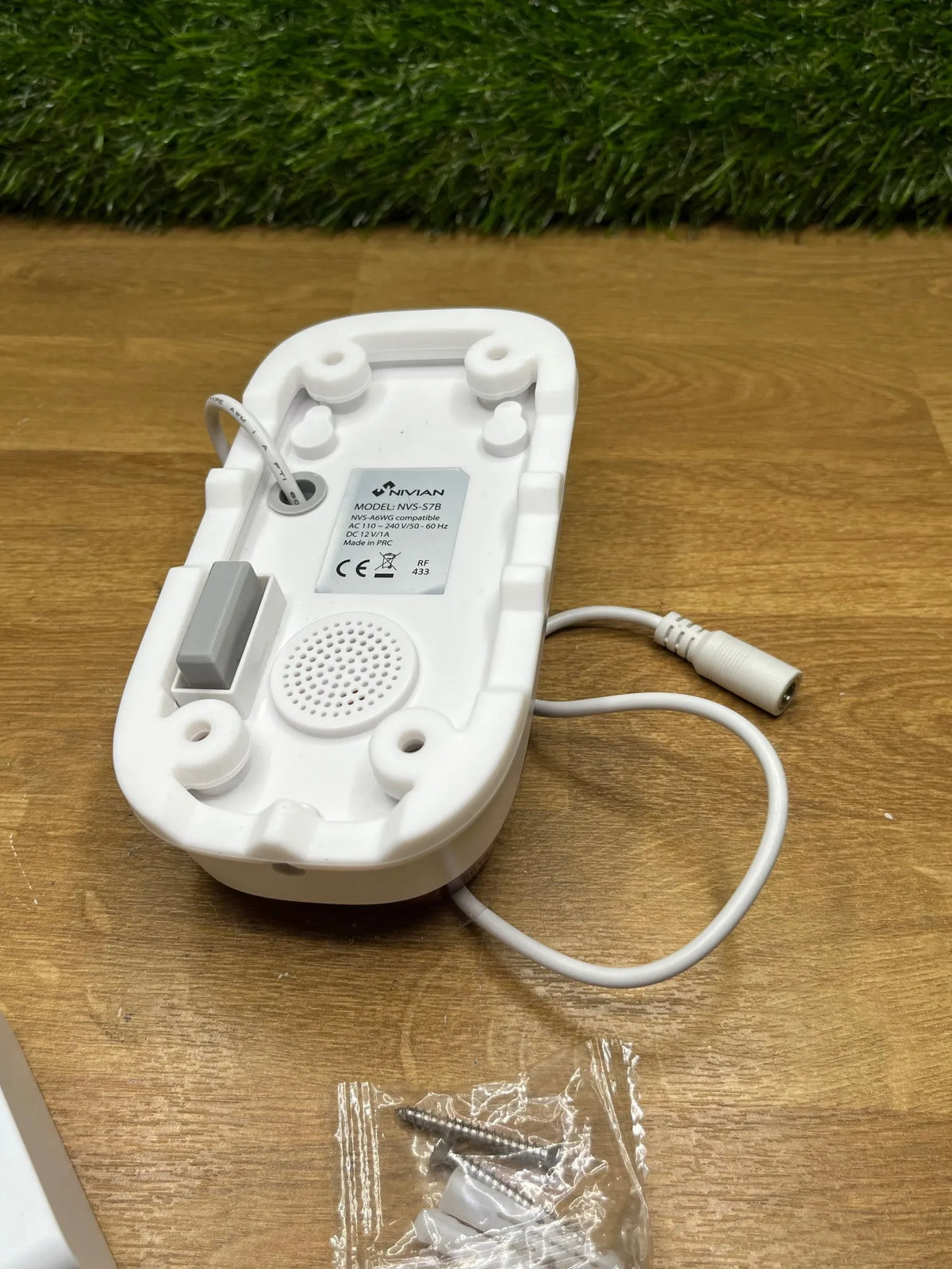 Sirena inalámbrica compatible con sistema de alarma Nivian