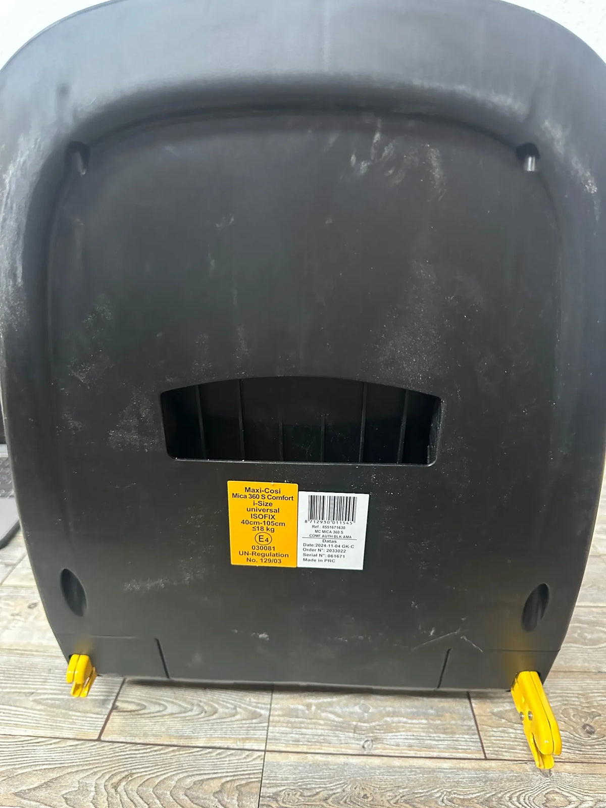 Silla coche giratoria
