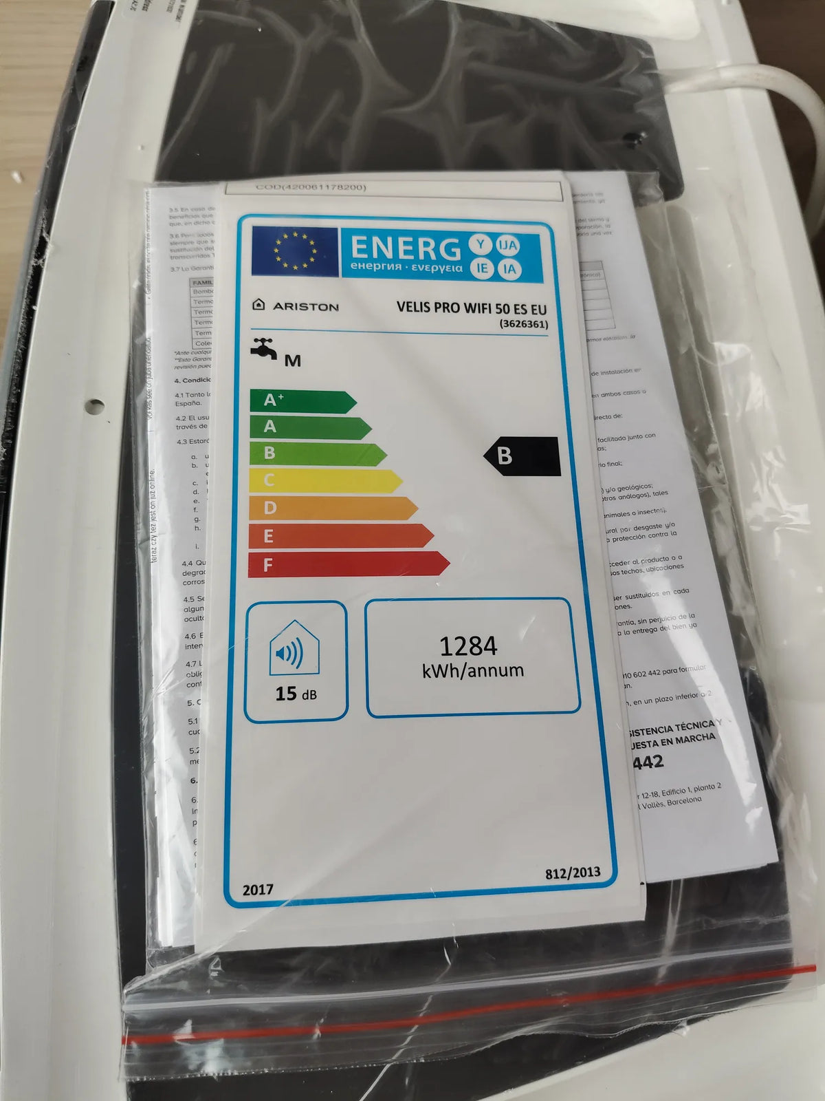 Termo Eléctrico 50 Litros - ARISTON
