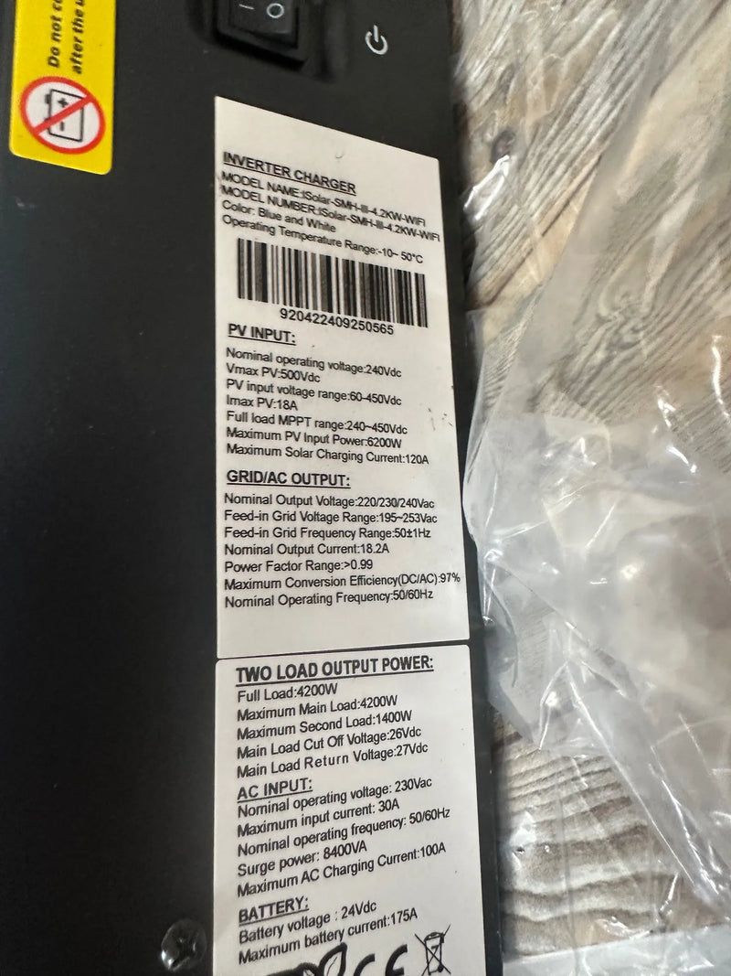 Inversor para batería Powland