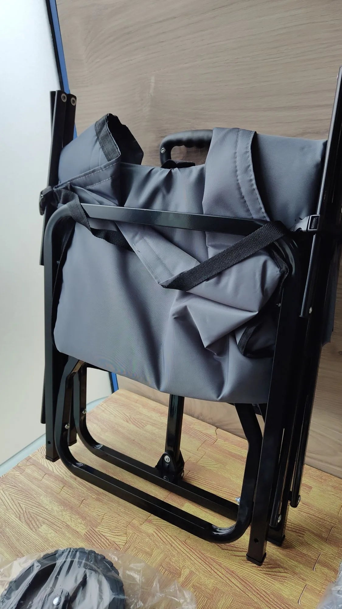 Carreta plegable para jardín y aire libre con bolsa de cubierta
