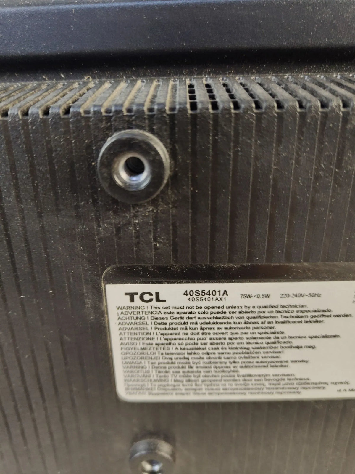Televisión Smart TV 40" - TCL